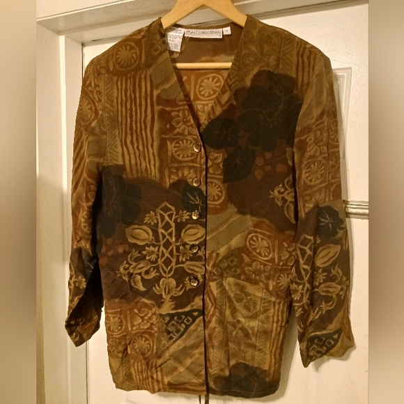 👚JH Collectables Vintage Long Sleeve Top 8P, 100% Polyester,Nice,Gift It.🎁 - Picture 7 of 8